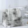 Anzona Black Striped Oil Painting 3 Piece Bath Towels Set, Modern White Abstract Art Aesthetics Soft & Absorbent Towel for Bathroom, Hotel (1 Bath Towel 30x60, 1 Hand Towel 16x28, 1 Washcloth 13x13) view 3
