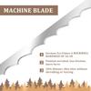 Alimtee Bread Knife, 16" Wooden Serrated Bagel Knife, Fiddle Bow Design Easy to Cutting, Sourdough Cutter for Homemade Bagels, Bread, Baguettes and More - Premium Stainless Steel view 3