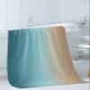 Navy Brown Ombre 3 Piece Bath Towels Set, Teal Gradient Color Modern Abstract Art Soft & Absorbent Towel for Bathroom, Hotel (1 Bath Towel 30x60, 1 Hand Towel 16x28, 1 Washcloth 13x13) view 3