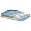 Navy Blue Brown Ombre 3 Piece Bath Towels Set, Modern Geometric Abstract Cream Soft & Absorbent Towel for Bathroom, Hotel (1 Bath Towel 30x60, 1 Hand Towel 16x28, 1 Washcloth 13x13) view 2