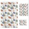 Anzona Summer Beach Coastal Conch Shell Starfish 3 Piece Bath Towels Set, Farmhouse Ocean Soft & Absorbent Towel for Bathroom, Hotel (1 Bath Towel 30x60, 1 Hand Towel 16x28, 1 Washcloth 13x13) view 1