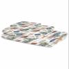 Anzona Summer Beach Coastal Conch Shell Starfish 3 Piece Bath Towels Set, Farmhouse Ocean Soft & Absorbent Towel for Bathroom, Hotel (1 Bath Towel 30x60, 1 Hand Towel 16x28, 1 Washcloth 13x13) view 2