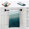 Anzona Brown White Teal Ombre 3 Piece Bath Towels Set, Watercolor Summer Beach Coastal Ocean Soft & Absorbent Towel for Bathroom, Hotel (1 Bath Towel 30x60, 1 Hand Towel 16x28, 1 Washcloth 13x13) view 4
