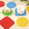 8pcs Jar Gripper Pads, Rubber Jar Gripper Pad Multifunctional Jar Opener Grippers Kitchen Coaster for Elderly Children Women Weak Hands (4 Colors) view 3