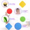 8pcs Jar Gripper Pads, Rubber Jar Gripper Pad Multifunctional Jar Opener Grippers Kitchen Coaster for Elderly Children Women Weak Hands (4 Colors) view 4