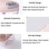 Manual Food Processor Pull Chop Chopper Portable Hand-Pulled String Vegetable Garlic Onion Mincer with Cord Mechanism Pink view 4