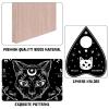 CREATCABIN Black Cat Wood Spirit Board Talking Boards Pendulum Board Wooden with Planchette Dowsing Divination Kit Spirit Hunt Metaphysical Message Decor Witch Stuff for Wicca 11.8x8.3 Inch view 3