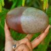 5" Narmadeshwar Shiva Lingam is The holy Symbol of Union of Lord Shiva Hinduism Religious Gift/Temple Decor/Idols for Living Room & Pooja Room- 035 view 3