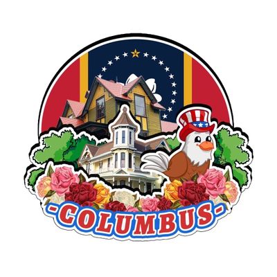 Columbus Mississippi USA Fridge Magnet Wooden Magnet Art Souvenirs Creative Collection Handmade Travel Home Office Gifts Landscape Refrigerator Decor 1927