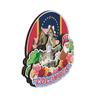 Columbus Mississippi USA Fridge Magnet Wooden Magnet Art Souvenirs Creative Collection Handmade Travel Home Office Gifts Landscape Refrigerator Decor 1927 view 2