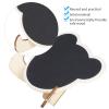 20pcs Mini Chalkboards Signs with Easel Stand, Bear Shaped Chalkboard Signs Place Card Holder for Weddings, Birthday Parties, Event Decoration view 2