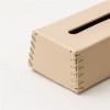 Tissue Dispenser Box Modern Minimalist Tissue Box Home High-end Napkin Box Personality Fashion Leather Woven Paper Box Holder Facial Tissue Dispenser Box (Color : A) view 3