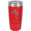 20-Ounce Vacuum Insulated Stainless Steel Tumbler Customized Double-Walled Laser Engraved Teal Coffee Mug, Paintball, Personalized view 1