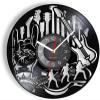 12 Inch Wall Clock Electric Guitars Vinyl Music Record Wall Clock for Rock N Roll Band Studio Heavy Metal Vinyl Disk Crafts Watch Club Pub Decor view 1