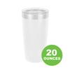 20-Ounce Vacuum Insulated Stainless Steel Tumbler Customized Double-Walled Laser Engraved Coffee Black Mug, Welder, Personalized view 3