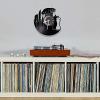 12 Inch Wall Clock Resturant Chef Vinyl LP Record Wall Clock for Dining Room Chief Cook Vinyl Album Handicraft Retro Wall Clock Kitchen Wall Decor view 3