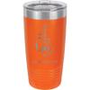 20-Ounce Vacuum Insulated Stainless Steel Tumbler Customized Double-Walled Laser Engraved Light Blue Coffee Mug, Boxing Gloves, Personalized view 1