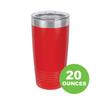 20-Ounce Vacuum Insulated Stainless Steel Tumbler Customized Double-Walled Laser Engraved Pink Coffee Mug, Gator, Personalized view 3