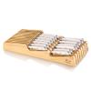 Cangshan ALPS Series 502827 German Steel Forged 15-Piece In-Drawer Knife Set with Bamboo Tray, (White) view 1