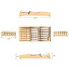 Cangshan ALPS Series 502827 German Steel Forged 15-Piece In-Drawer Knife Set with Bamboo Tray, (White) view 3