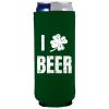 I Shamrock Beer Slim Can Coolie (1) view 1