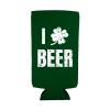 I Shamrock Beer Slim Can Coolie (1) view 2