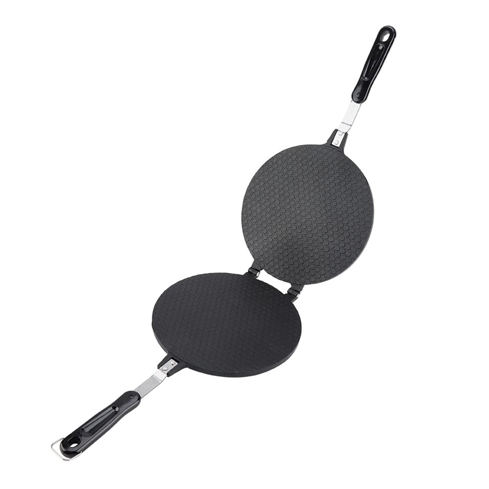 Double Side Waffle Maker Non Stick Waffle Irons Pan Egg Roll Maker Ice Cream Pancake Cone Maker Omelet Dessert Cooking Baking Tool for Home Kitchen Restaurant Snack Stand Cake