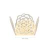 NUOBESTY Paper Truffle Wrapper 100pcs Chocolate Tray Paper Square Candy Cup Bride Chocolate Wrapping Liner view 2
