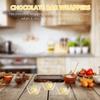 NUOBESTY Paper Truffle Wrapper 100pcs Chocolate Tray Paper Square Candy Cup Bride Chocolate Wrapping Liner view 3