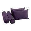 SLIPCOVER ONLY V4 Velvet Indoor Daybed Mattress Pillow Contrast Trim Twin AD339 view 3