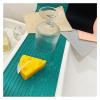 Colorful Mandala Pattern Dish Drying Mat Non-slip 40cm Drain Mat Kitchen Silicone Dish Drainer Tray Sink Drying Mats non-slip mat anti-scalding pot mat household coaster placemat ( Color : Grey ) view 3