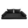 SLIPCOVER ONLY V4 Velvet Indoor Daybed Mattress Pillow Contrast Trim Twin AD350 view 2