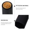 Bottle Caps 100Pcs Plastic Heat Shrink Capsules Wine Shrink Wrap Wine Bottle Capsules Home view 3