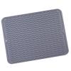 ZXMJYHK Colorful Mandala Pattern Dish Drying Mat Non-Slip Silicone Home Non-Slip Thickened Baking Tool Heat Resistant Tray Kitchen Utensils Drying Dishes Pad Rectangle Drain Mat (Color : Pink) view 2