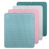 ZXMJYHK Colorful Mandala Pattern Dish Drying Mat Non-Slip Dish Drying Mat Cups Draining Tableware Dishware Fruit Anti-Slip Reusable Hanging Table Dinnerware Drain Pad White (Color : D Pink) view 3