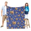 Custom Pet Face/Name Blanket Personalized Cat Photo Face Customized Pet Picture Throw Blankets for Pet Lover Family Birthday - Soft Throw Blanket 60"x80" view 3