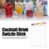10PCS Cocktail Stirring Stick, Cocktail Mixing Sticks Stirring Rod Cocktail Swizzle Drink Stir Sticks for Dinner Party(S) view 2