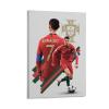 DEODEO CR7 C Ronaldo Portugal Legend Football Player Poster (11) Wall Art Picture Painting Poster Canvas Print Posters Artworks Bedroom Living Room Decor 08x12inch(20x30cm) view 1