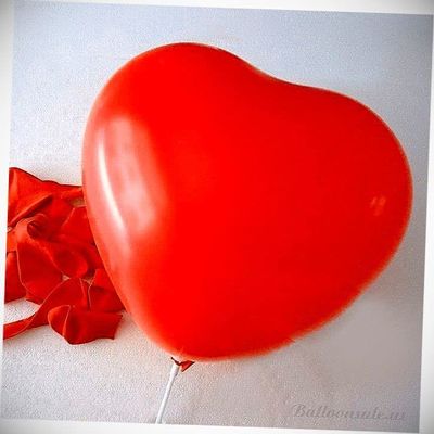 12 Inch 100x Hot Red Colors Heart Latex Thick Party Balloons 3.2g Helium Float Hanging Balloon Bright Color for Wedding Decoration Banner Air Balloon