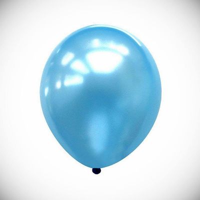12 Inch 100x Light Blue Pearl Latex Thick Party Balloons 3.2g Helium Floating Hanging Balloon Bright Color for Wedding Decoration Banner Air Balloon