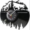 12In Wall Clock Silent Non-Ticking Wild Animals Wall Clock Made of Vinyl Album Re-purposed Record Wildllife Natural Scenery Modern Wall Watch Artwork view 2