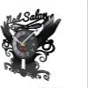 12 Inch Wall Clock Nail Salon Vinyl Record Quartz Wall Clock Beauty Studio Contemporary Deco Wall Clock Manicure Custom Clock Wall Watch view 2