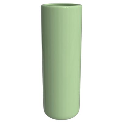 Red Lantern 24" Porcelain Umbrella Stand Celadon
