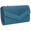 SwankySwans Clutch Bag, Blue view 1