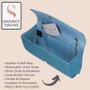 SwankySwans Clutch Bag, Blue view 2