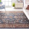 SAFAVIEH Area Rug 8x10 - Heirloom Collection - Large - Blue & Rust, Traditional Oriental Design, Non-Shedding & Easy Cleaning, Ideal for Living Room, Bedroom, Office, Dining Space (HRL720M) view 3
