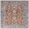 SAFAVIEH Area Rug 8x10 - Heirloom Collection - Large - Rust & Blue, Traditional Oriental Design, Non-Shedding & Easy Cleaning, Ideal for Living Room, Bedroom, Office, Dining Space (HRL726P) view 1