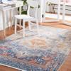 SAFAVIEH Persian Collection Accent Rug - 3' x 5', Blue & Multi, Oriental Distressed Fringe Design, Non-Shedding & Easy Care, Ideal for High Traffic Areas in Entryway, Living Room, Bedroom (VTPB438B) view 1