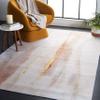 SAFAVIEH Washable Rug Tacoma Collection - 3' x 5', Beige & Gold, Slip Resistant & Easy to Clean, Ideal for Living Room, Bedroom, Foyer, Accent Space (TAC807B) view 1