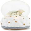 DEMDACO Lay Me Down to Sleep White and Grey 5.5 Inch Illuminated Musical Water Globe Plays Jesus Loves Me view 1